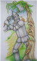 Illustration of the Tin Man