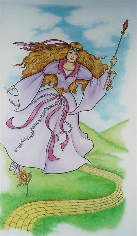 Illustration of Glinda the Good Witch